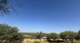 557JCTTVE TERRENO EN VENTA CON HERMOSA VISTA EN EDEN LOS SABINOS, AGUASCALIENTES.