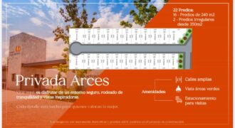 602JCTTVR CONSTRUYE EL FUTURO QUE SUEÑAS, EN LA MEJOR ZONA AL SUR DE LA CIUDAD, TERRENOS EN VENTA EN RESERVA SANTA MÓNICA, AGUASCALIENTES.