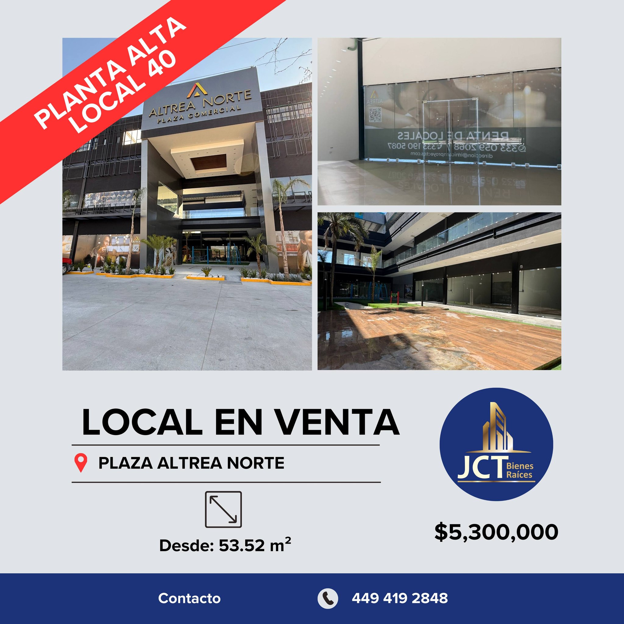 229JCTLVT EXCELENTE OPORTUNIDAD DE INVERSIÓN, APROVECHA ESTA EXCLUSIVA VENTA DE LOCALES ZONA TEC DE MONTERREY, AGUASCALIENTES.