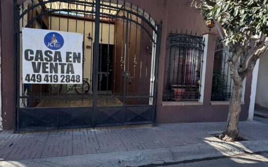 749 Casa en venta en pozo brazo, calle de la plata, Aguascalientes.