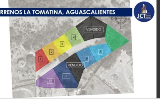 853 TERRENO EN VENTA EN LA TOMATINA